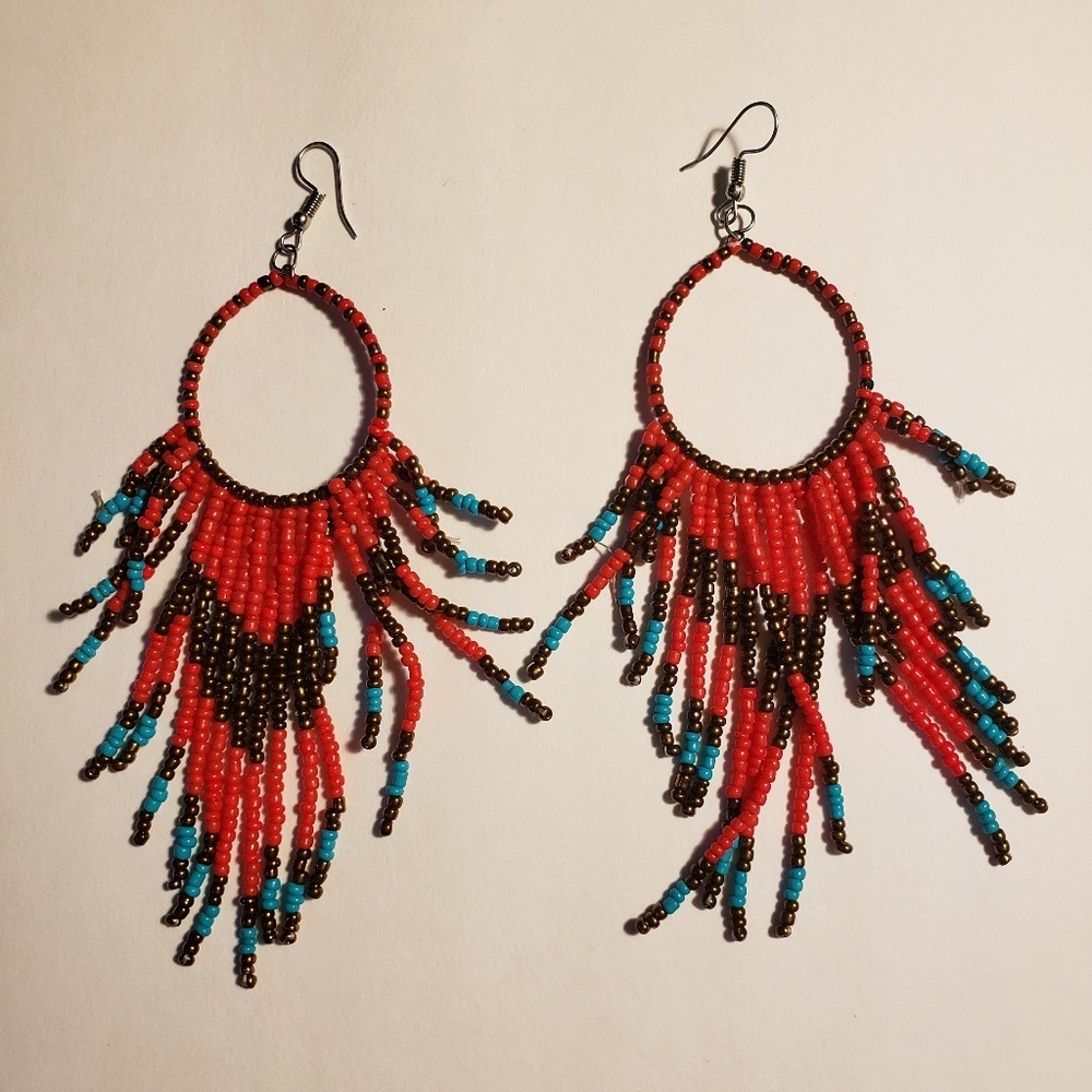 Beaded earrings